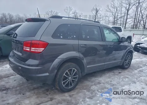 2018 Dodge Journey Se из США, поврежденный, VIN 3C4PDCABXJT526886